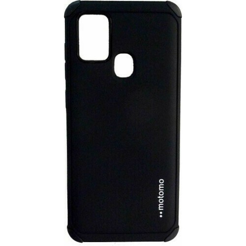 Motomo Tough Armor Back Cover Πλαστικό / Σιλικόνης Ανθεκτική Μαύρο (Galaxy A21s) Motomo Tough Armor Back Cover Πλαστικό / Σιλικόνης Ανθεκτική Μαύρο (Galaxy A21s)