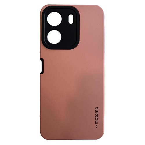 Motomo Tough Armor Back Cover Ροζ Χρυσό (Poco C65)