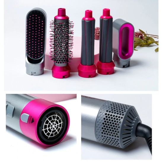 Ηλεκτρική Βούρτσα Hot Air Styler με Αέρα για Ίσιωμα και Μπούκλες