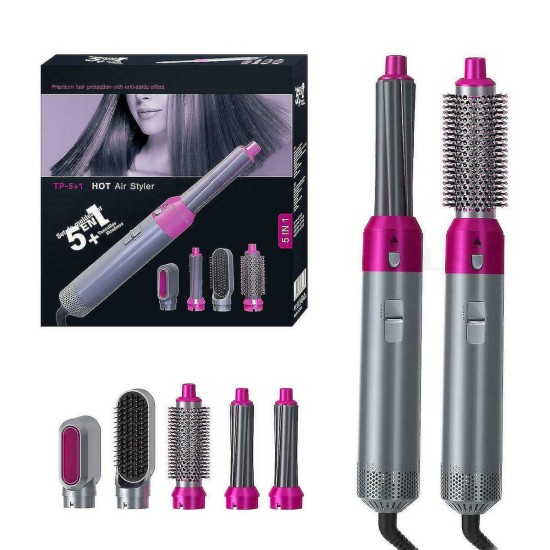 Ηλεκτρική Βούρτσα Hot Air Styler με Αέρα για Ίσιωμα και Μπούκλες