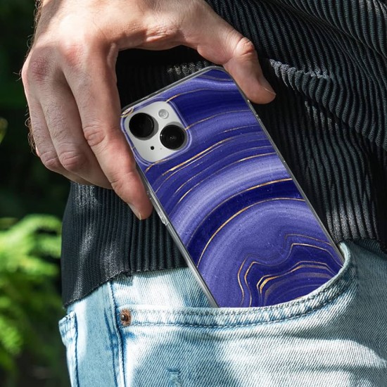 Babaco Back Cover Σιλικόνης Matte Μωβ iPhone 12/ 12 Pro