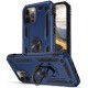 Hybrid Shockproof Armor Case With Rotating Ring για iPhone 14 Pro - Μπλε