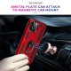 Hybrid Shockproof Armor Case With Rotating Ring για iPhone 13 - Μπλε