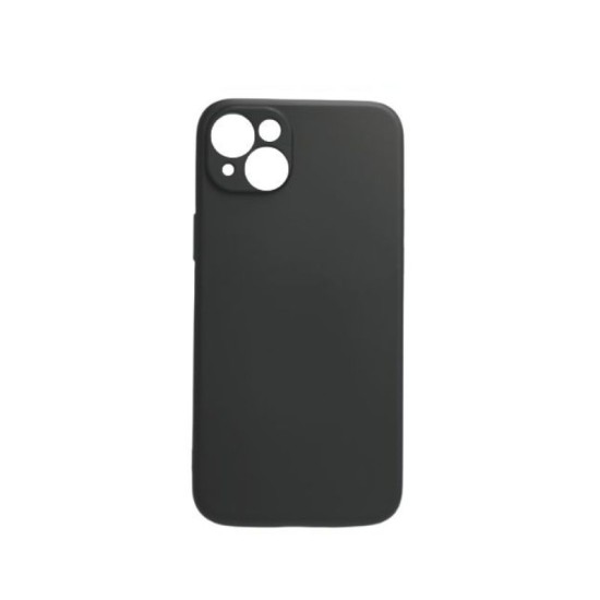 Θήκη Σιλικόνης Soft Back Liquid Silicone Case Για Apple iPhone 14 Max Μαύρο