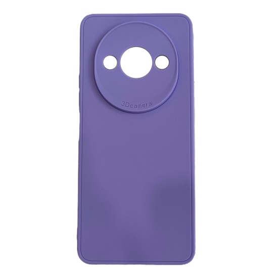  Back Cover Σιλικόνης Soft Touch Λιλά (Xiaomi Redmi A3 2024)