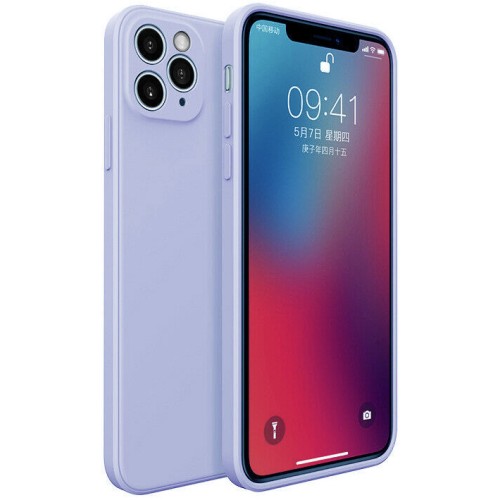 Back Cover Σιλικόνης Λιλά (iPhone 11 Pro Max)