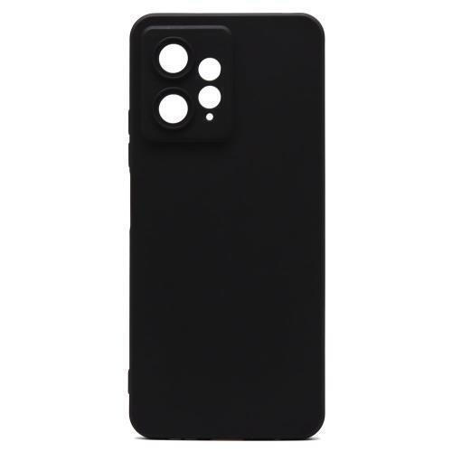 Back Cover Soft Touch 2mm Σιλικόνης Μαύρο (Xiaomi Redmi 12 4G)