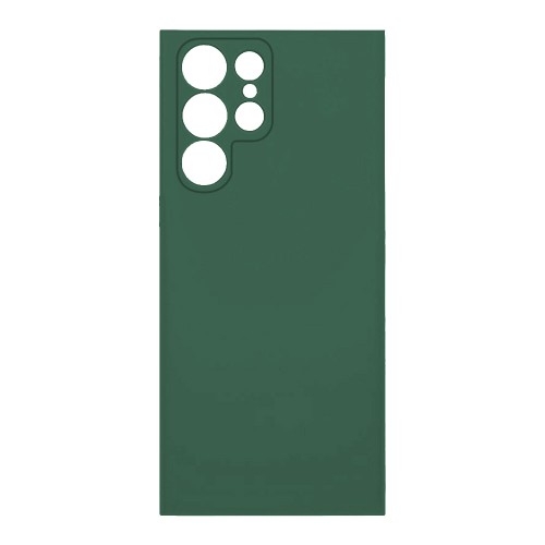 SAMSUNG GALAXY S22 ULTRA SILKY AND SOFT TOUCH FINISH TPU SILICONE BACK COVER CASE ΠΡΑΣΙΝΟ (OEM) 