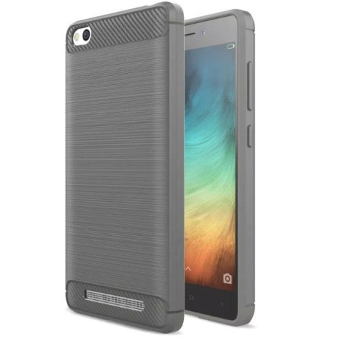 Back Carbon Brushed Back Cover Σιλικόνης Γκρι (Redmi 5A) Back Carbon Brushed Back Cover Σιλικόνης Γκρι (Redmi 5A)