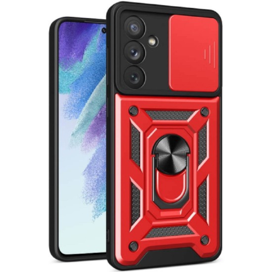 Armor Slide Back Cover Πλαστικό Ανθεκτική Κόκκινο (Galaxy A54)