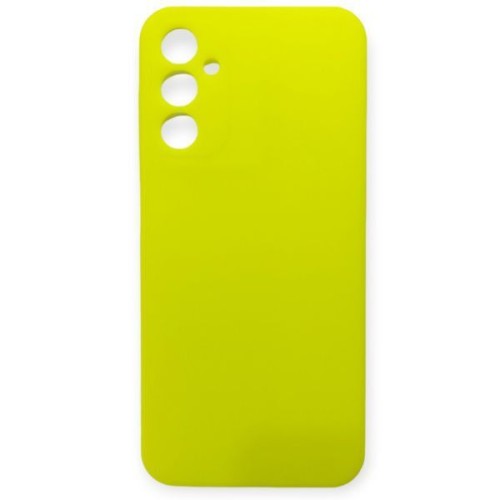 Matt TPU case protect lens for Samsung Galaxy A14 5G Yellow