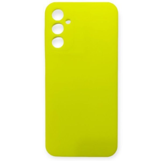 Matt TPU case protect lens for Samsung Galaxy A14 5G Yellow