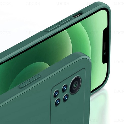 Back Cover Σιλικόνης Σκούρο Πράσινο (Poco X4 Pro 5G)