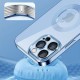 Electroplated Clear Case With Logo Ring For iPhone 11 Transparent / Pink