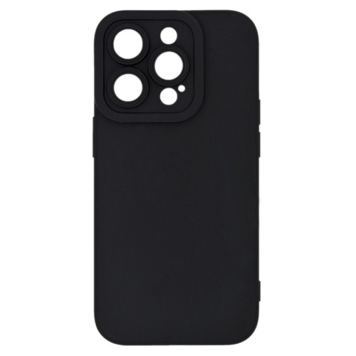 Back Cover Σιλικόνης Μαύρο (iPhone 15 Pro)