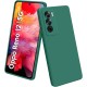  Back Cover Σιλικόνης Πράσινο Oppo Reno 12 5G
