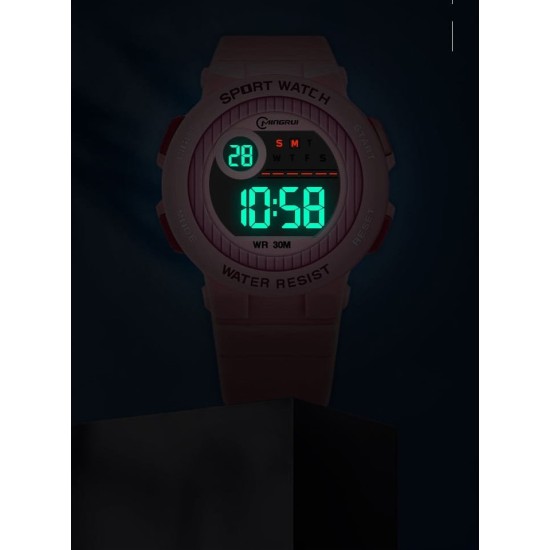 Αδιάβροχο Παιδικό Ρολόι  Digital Sports Watch - Γαλάζιο