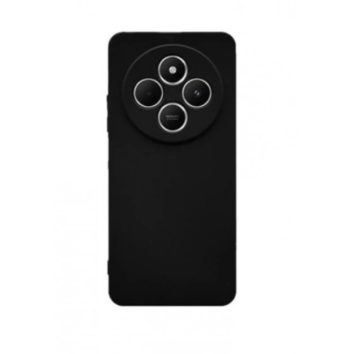  Back Cover Σιλικόνης Matte Μαύρο Oppo Reno 12F 5G