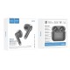 Hoco EW34 Earbud Bluetooth Handsfree Ακουστικά με Θήκη Φόρτισης Μαύρα