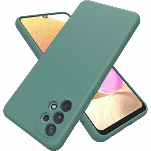 Oem Back Cover Silicone Soft Για Samsung Galaxy A32 5G Σκούρο Πράσινο Oem Back Cover Silicone Soft Για Samsung Galaxy A32 5G Σκούρο Πράσινο