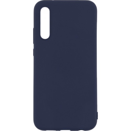 Senso Soft Touch Back Cover Σιλικόνης Σκούρο Μπλε (Huawei P30 Lite)