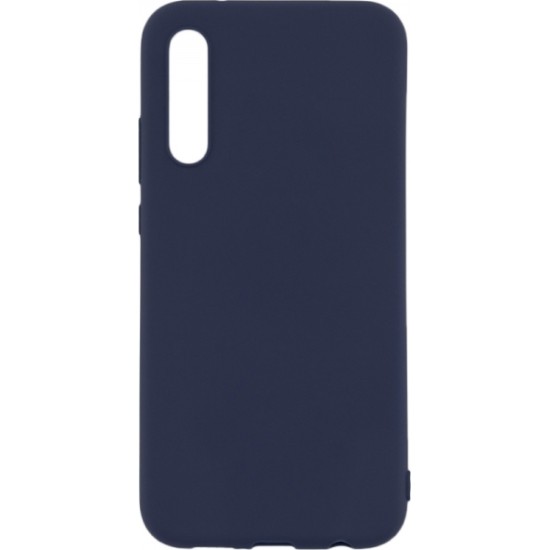 Senso Soft Touch Back Cover Σιλικόνης Σκούρο Μπλε (Huawei P30 Lite)