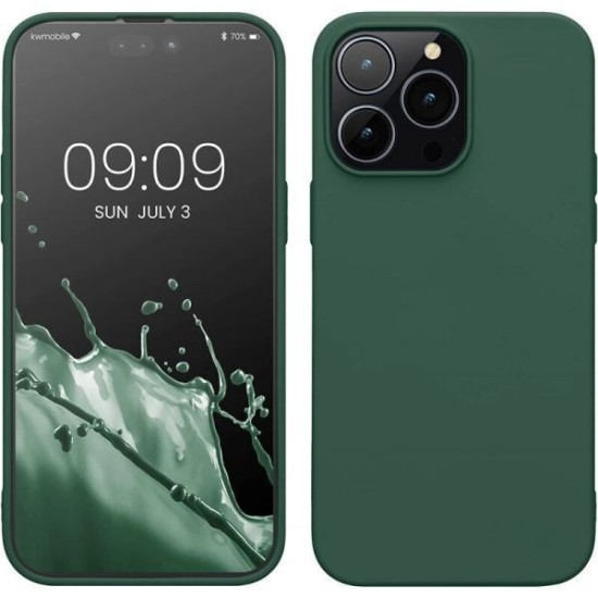 Back Cover Σιλικόνης Σκούρο Πράσινο (TCL 40SE)