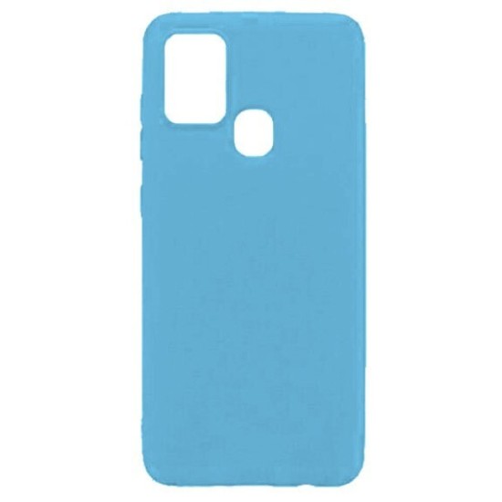Θήκη Σιλικόνης TPU Ματ για Samsung Galaxy M31 - Γαλάζιο Θήκη Σιλικόνης TPU Ματ για Samsung Galaxy M31 - Γαλάζιο