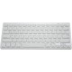 Ultra Thin Slim Mini Ασύρματο Bluetooth Πληκτρολόγιο Αγγλικό US Ασημί Ultra Thin Slim Mini Ασύρματο Bluetooth Πληκτρολόγιο Αγγλικό US Ασημί