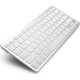 Ultra Thin Slim Mini Ασύρματο Bluetooth Πληκτρολόγιο Αγγλικό US Ασημί Ultra Thin Slim Mini Ασύρματο Bluetooth Πληκτρολόγιο Αγγλικό US Ασημί