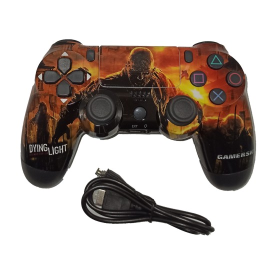 Dying-Light Ασύρματο Gamepad για PS4 Πολύχρωμο Dying-Light Ασύρματο Gamepad για PS4 Πολύχρωμο