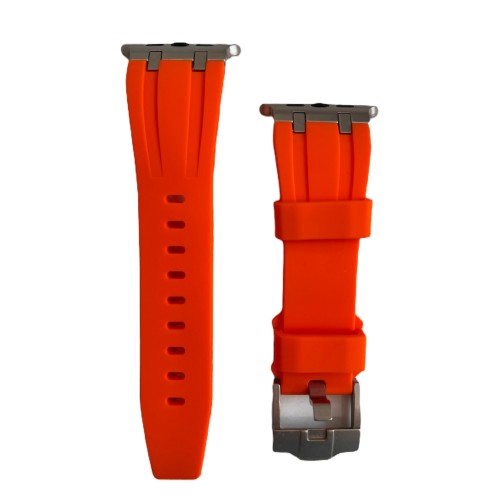 Λουράκι Σιλικόνης Πορτοκαλί (Apple Watch 42 / 44 / 45 / 49 mm) Λουράκι Σιλικόνης Πορτοκαλί (Apple Watch 42 / 44 / 45 / 49 mm)
