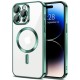 Oem Θήκη Back Cover Electro Magsafe Για iPhone 16 Pro Πράσινο