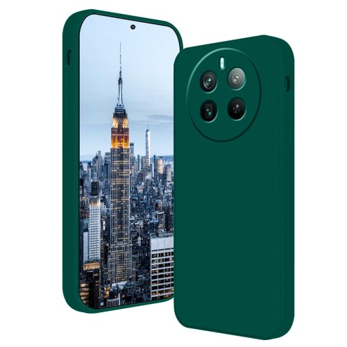  Back Cover Σιλικόνης Matte Πράσινο Realme 14 Pro 5G