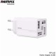 Remax Φορτιστής Χωρίς Καλώδιο με 4 Θύρες USB-A Λευκός (RP-U43) Remax Φορτιστής Χωρίς Καλώδιο με 4 Θύρες USB-A Λευκός (RP-U43)