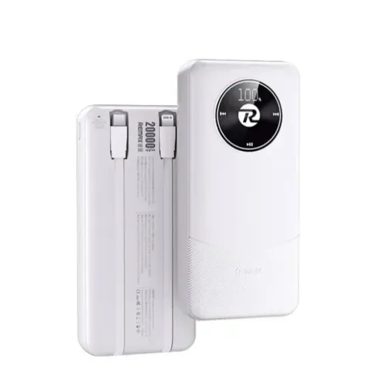 Remax RPP-38 Power Bank 20000mAh 22.5W Λευκό