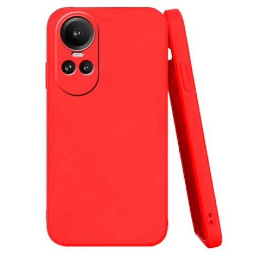 Back Cover Σιλικόνης Κόκκινο (Oppo Reno 10/10 Pro) Back Cover Σιλικόνης Κόκκινο (Oppo Reno 10/10 Pro)