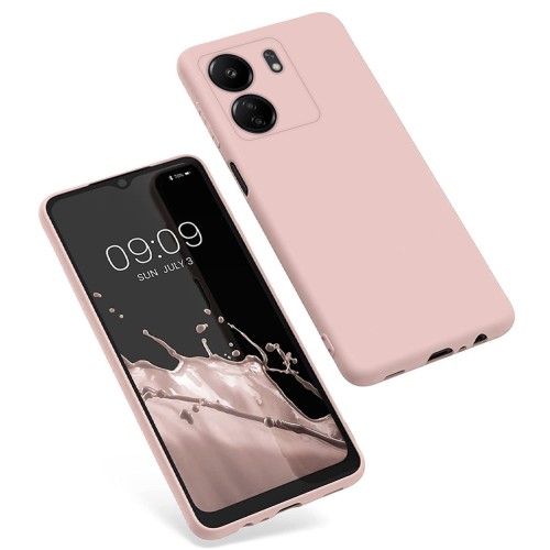 Back Cover Soft Touch Σιλικόνης Ροζ Απαλό (Redmi 13C) Back Cover Soft Touch Σιλικόνης Ροζ Απαλό (Redmi 13C)