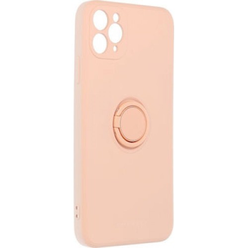 Θήκη Silicone Ring Back Cover με Προστασία Κάμερας για iPhone 14 Pro Max (Ροζ) Θήκη Silicone Ring Back Cover με Προστασία Κάμερας για iPhone 14 Pro Max (Ροζ)