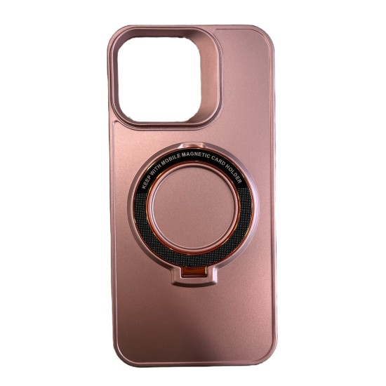 MagSafe Magnetic Ring Phone Case 2-in-1 Inner Shockproof Back Full Coverage Rose Gold Protective Cover(iPhone 15 Pro max) MagSafe Magnetic Ring Phone Case 2-in-1 Inner Shockproof Back Full Coverage Rose Gold Protective Cover(iPhone 15 Pro max)