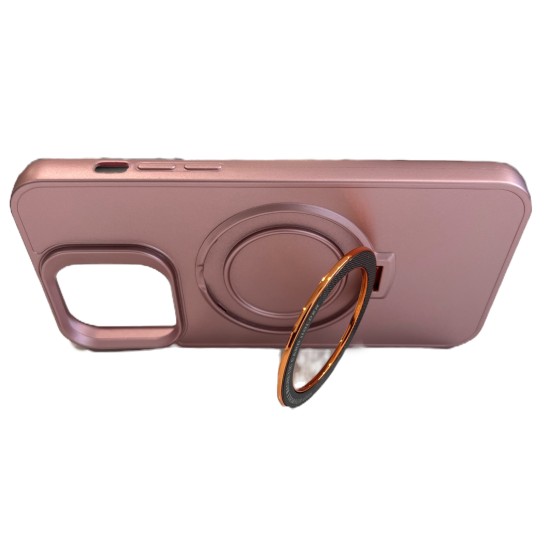 MagSafe Magnetic Ring Phone Case 2-in-1 Inner Shockproof Back Full Coverage Rose Gold Protective Cover(iPhone 15 Pro max) MagSafe Magnetic Ring Phone Case 2-in-1 Inner Shockproof Back Full Coverage Rose Gold Protective Cover(iPhone 15 Pro max)