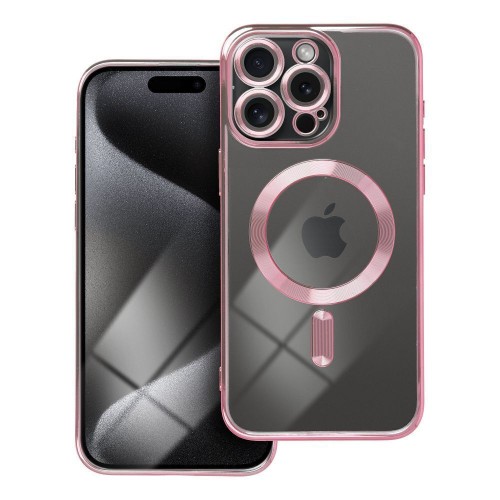 Electro Back Cover Ροζ Χρυσό (iPhone 15 Pro)
