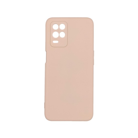 Back Cover Σιλικόνης Σομόν (Realme 8i)
