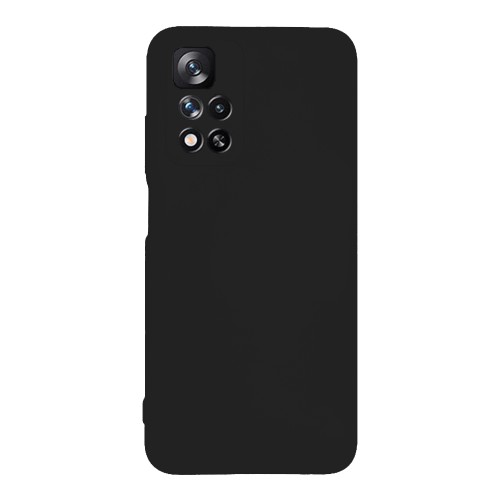 Back Cover Σιλικόνης Μαύρο (Xiaomi Redmi Note 11 Pro)