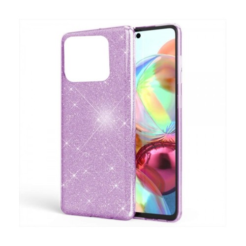 Glitter Back Cover Σιλικόνης Μωβ (Redmi Note 13 5G) Glitter Back Cover Σιλικόνης Μωβ (Redmi Note 13 5G)