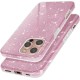 Glitter Back Cover Σιλικόνης Ροζ Χρυσό (iPhone 17Pro ) Glitter Back Cover Σιλικόνης Ροζ Χρυσό (iPhone 17Pro )