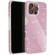 Glitter Back Cover Σιλικόνης Ροζ Χρυσό (iPhone 17Pro ) Glitter Back Cover Σιλικόνης Ροζ Χρυσό (iPhone 17Pro )