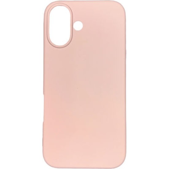 Senso Soft Touch Back Cover Ροζ Απαλό (iPhone 16)