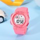 Αδιάβροχο Παιδικό Ρολόι  Digital Sports Watch - Ροζ