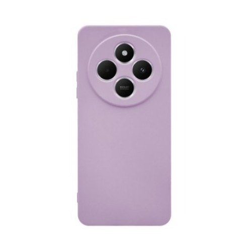  Back Cover Σιλικόνης Matte Λιλά Oppo Reno 12F 5G